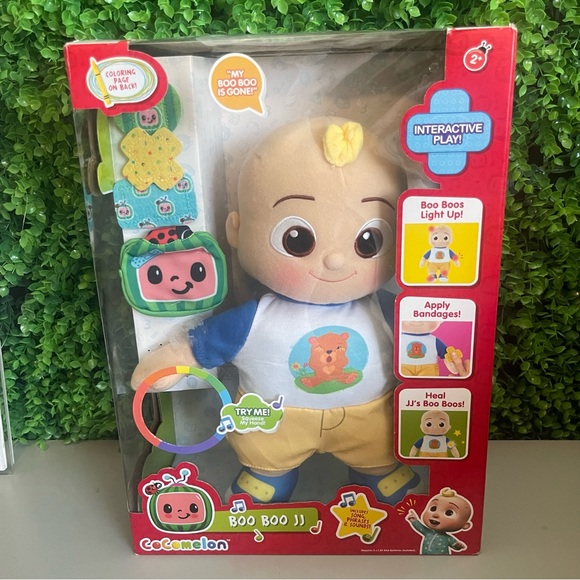 CoComelon Official Boo Boo JJ Feature Plush - Boo Boo Areas Light Up NIB - Picture 10 of 13